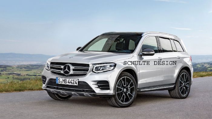 Αυτή θα είναι η νέα Mercedes-Benz GLB, όπως φαίνεται στην αποκλειστική, ψηφιακά επεξεργασμένη εικόνα. 